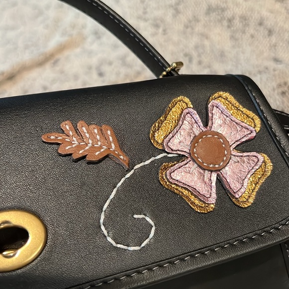 Coach Upcrafted Reloved Turnlock Clutch Purse - Picture 7 of 16